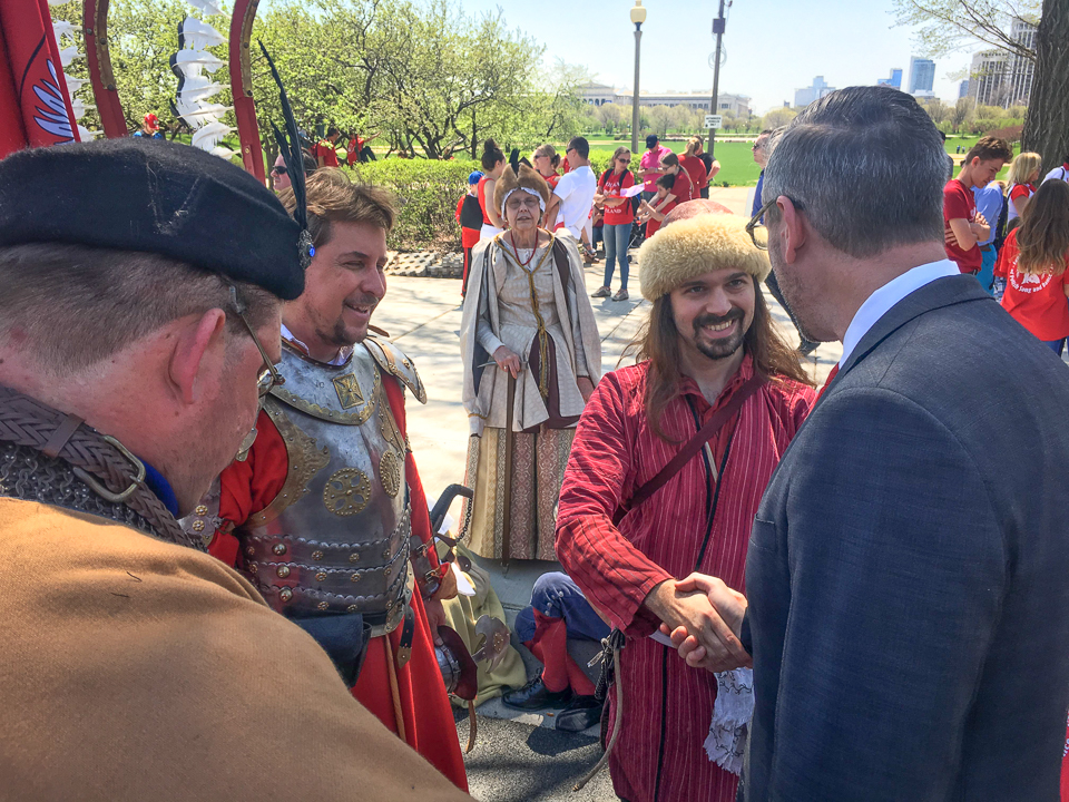 History is marching with us!