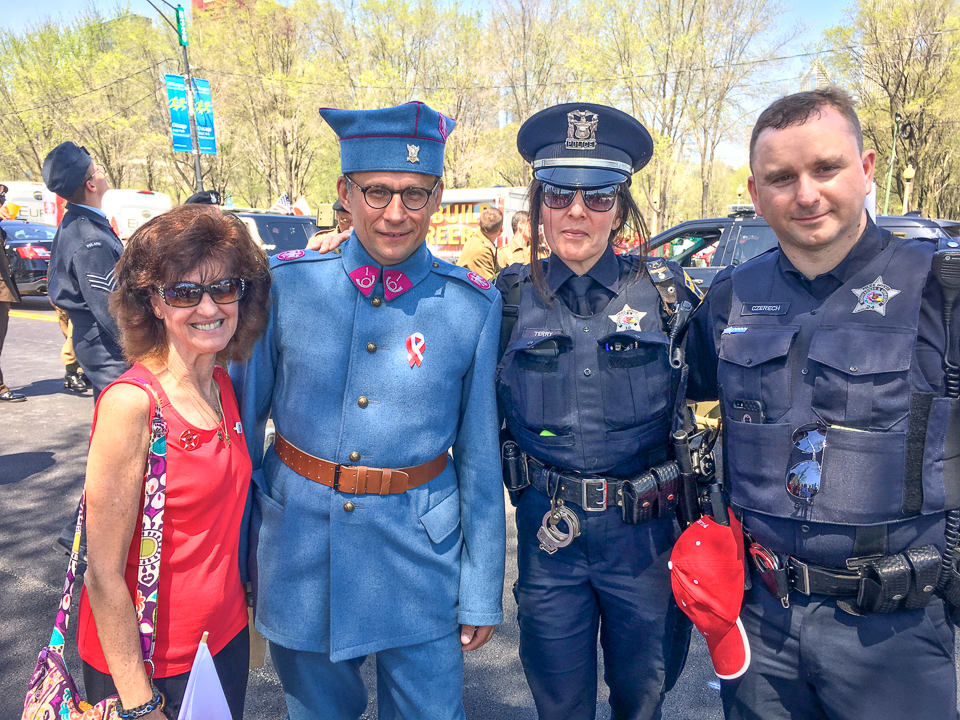 History is marching with us!