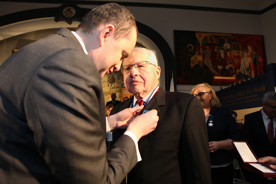 President and Employees of Polish Museum of America were awarded