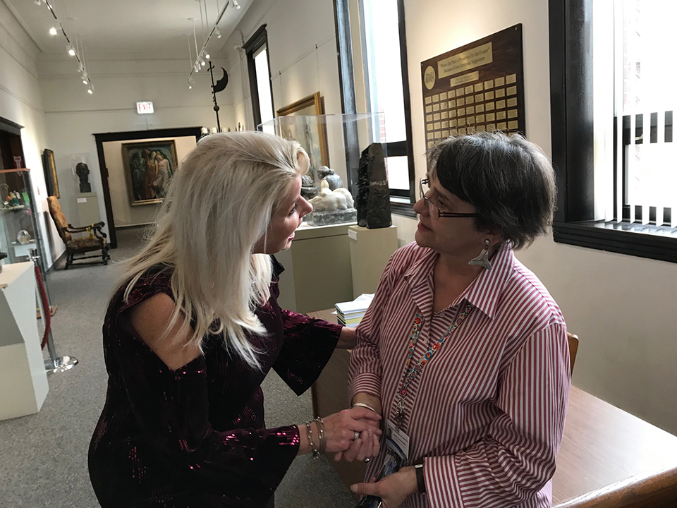 Rita Cosby at The PMA