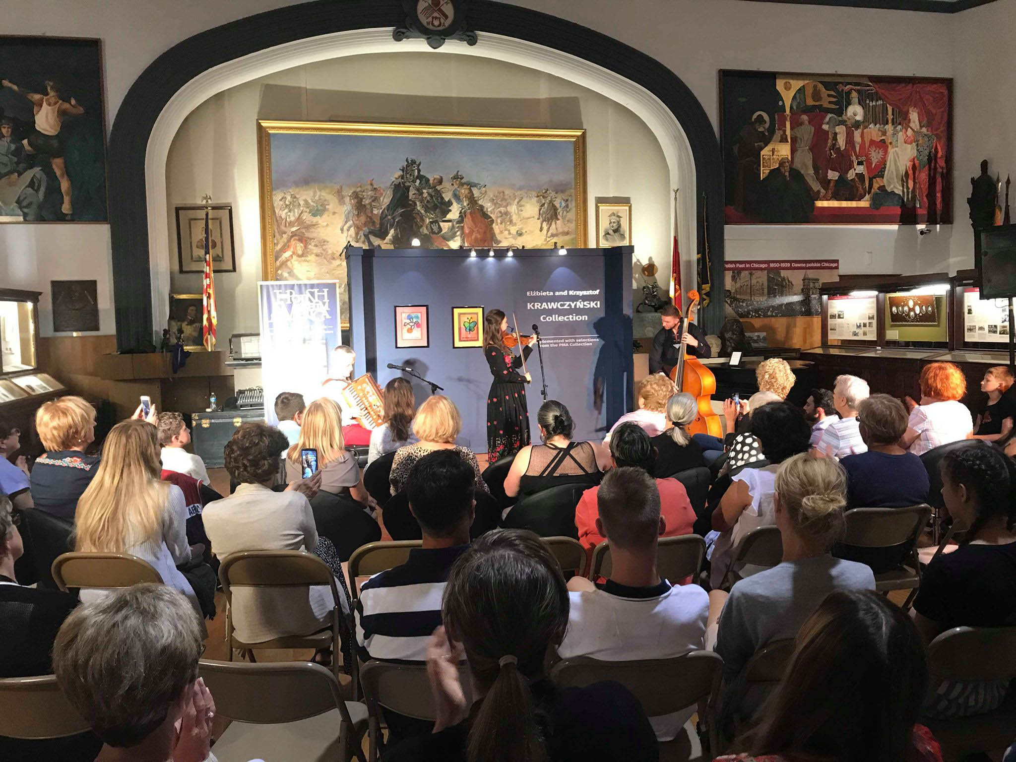 TEKLA KLEBETNICA performed at the PMA