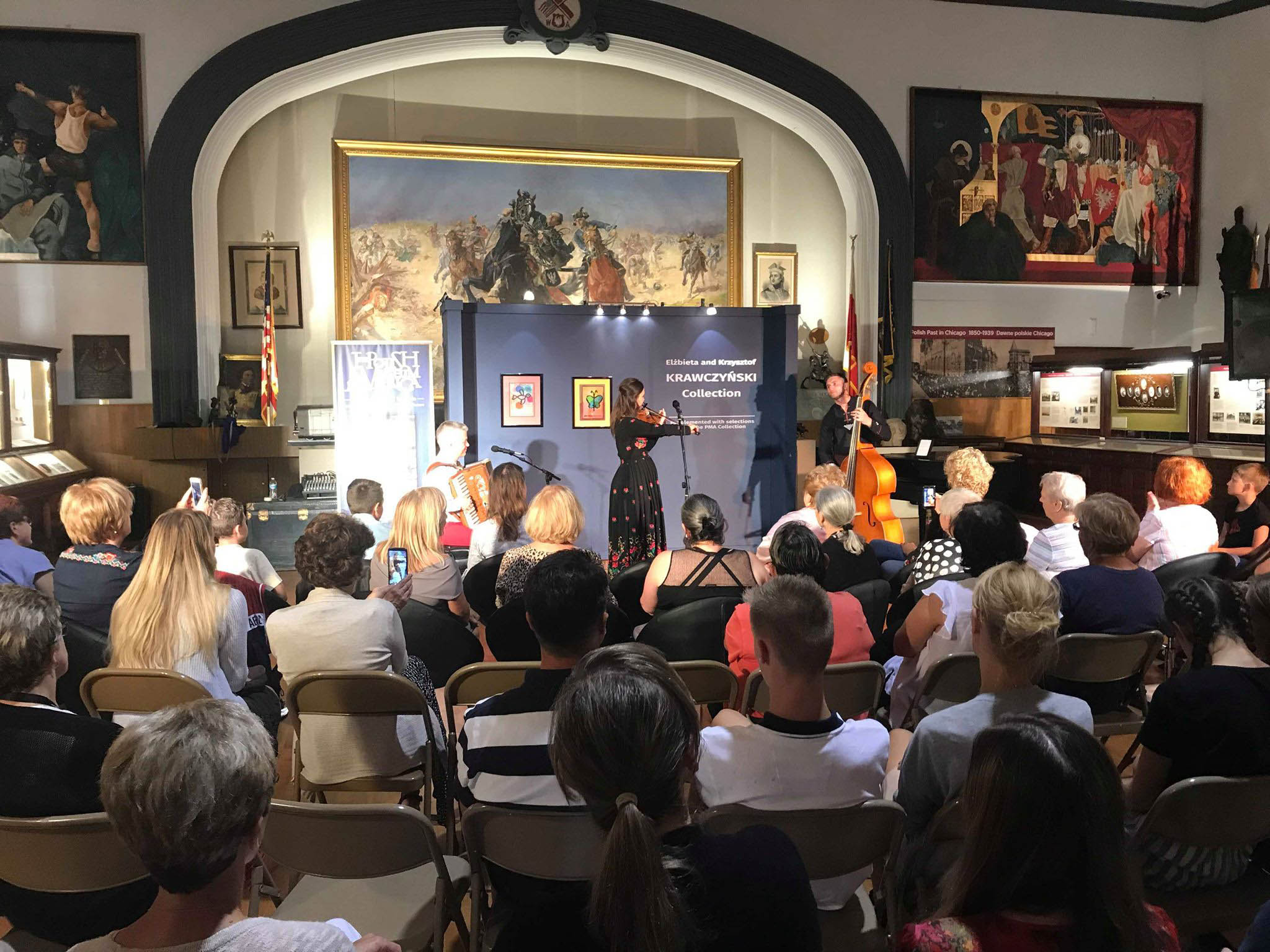 TEKLA KLEBETNICA performed at the PMA