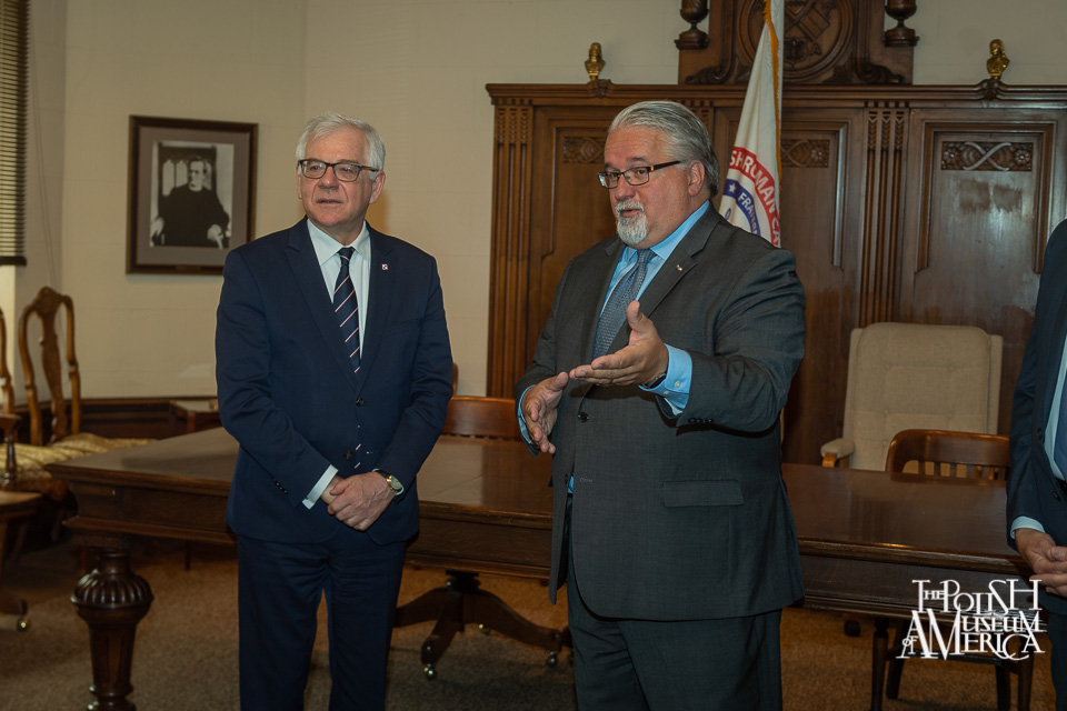 Visit to PMA of the Polish Minister of Foreign Affairs