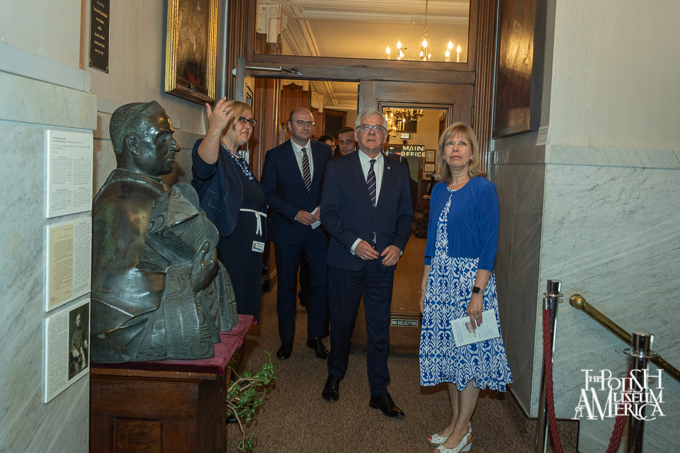 Visit to PMA of the Polish Minister of Foreign Affairs