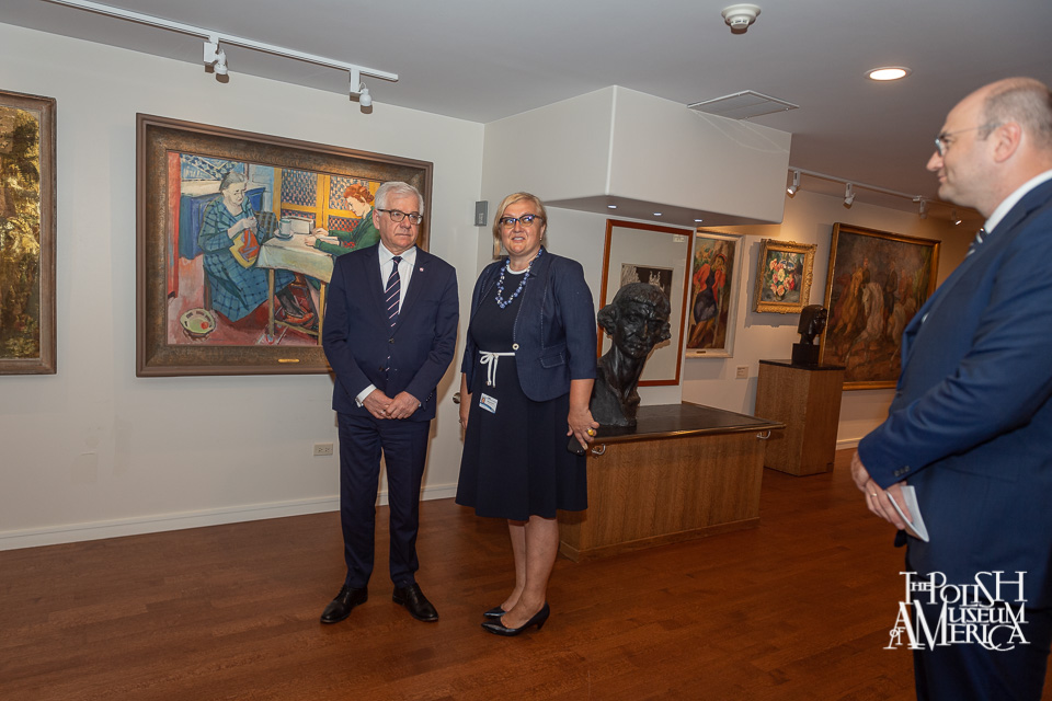 Visit to PMA of the Polish Minister of Foreign Affairs