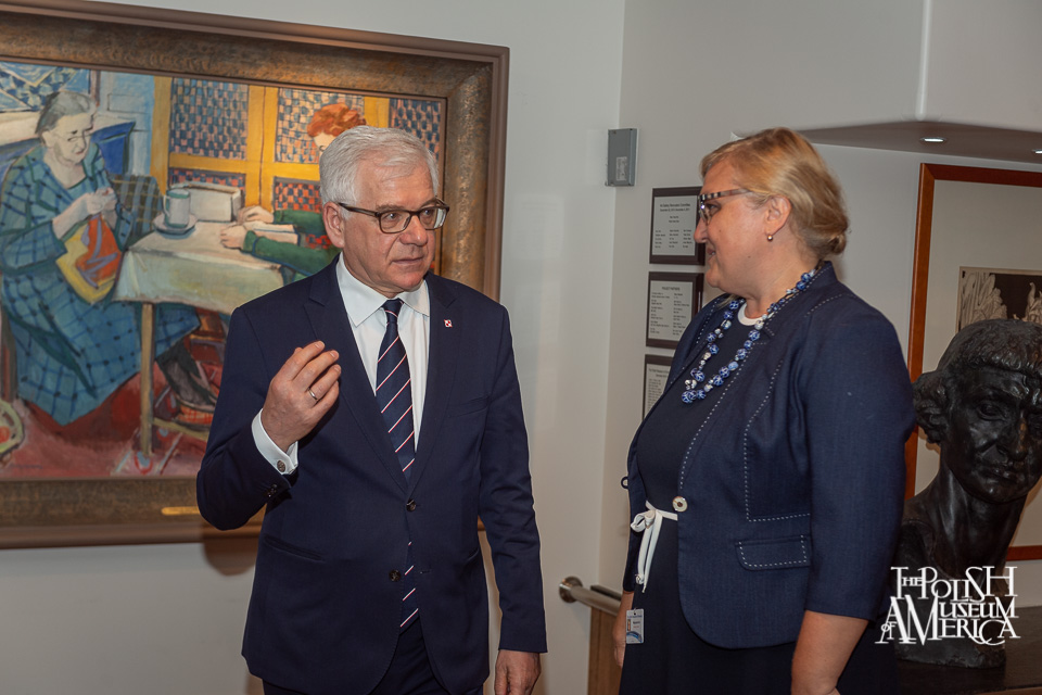 Visit to PMA of the Polish Minister of Foreign Affairs