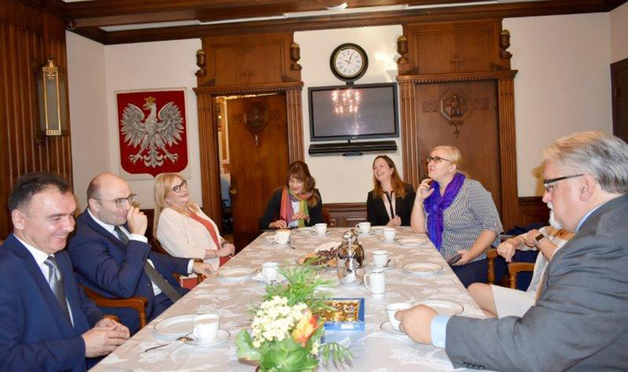 Malgorzata Gosiewska, Deputy Marshall of the Sejm for the Republic of Poland visited the PMA
