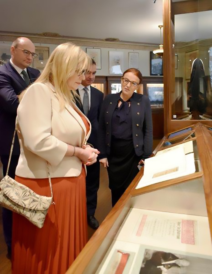 Malgorzata Gosiewska, Deputy Marshall of the Sejm for the Republic of Poland visited the PMA