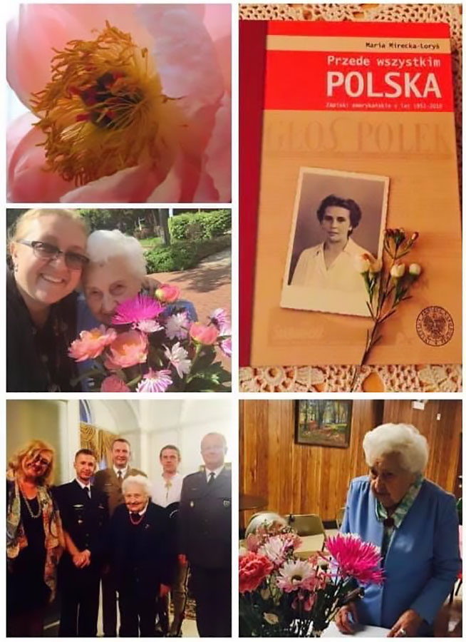 104th Birthday of Mrs. Maria Mirecka Lorys, PMA Life Member