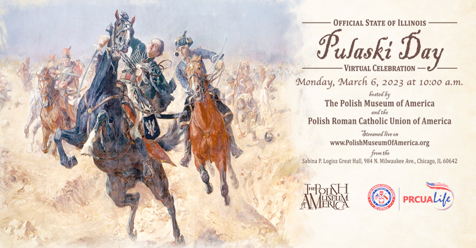 2023 Pulaski Day / virtual celebration PMA