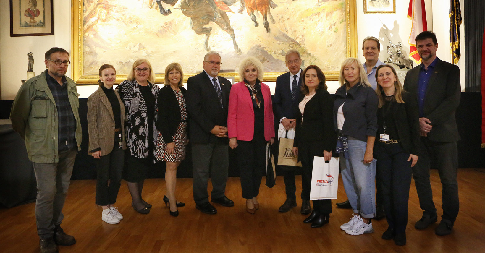 Polish Museum of America Hosts Polish Delegates for Constitution Day