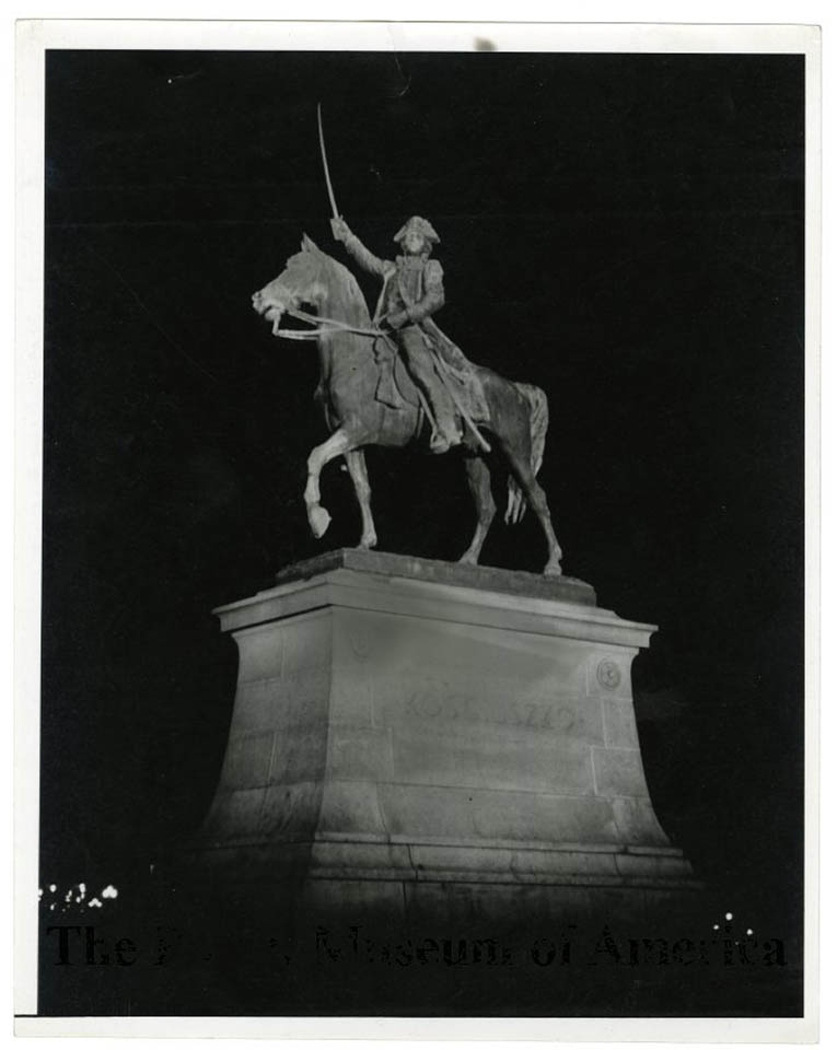 Photograph of the Kościuszko Monument, Chicago. By Henryk Schafer