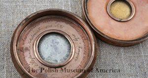 Tadeusz Kosciuszko’s snuff box c.1803; mixed materials, blonde tortoise shell