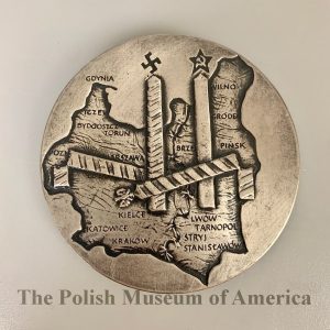Nazi Soviet Molotov Ribbentrop Pact 1939 Polish Defense War Coin