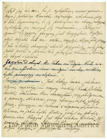 Paderewski - Przemowienie, Humboldt Park, 22 maja 1915 roku