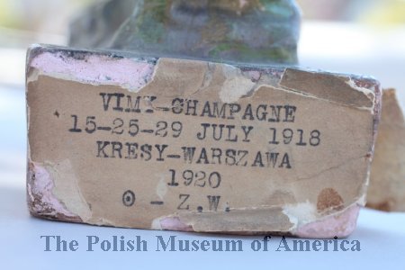 Blue Army soldier figurine, World War I